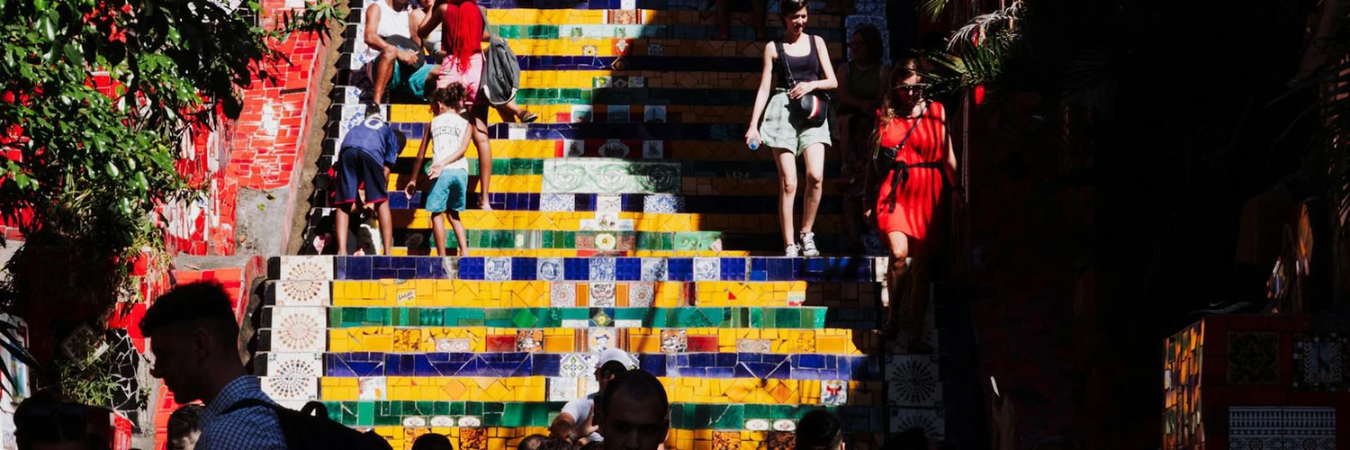 Escadaria Selarón: Rio’nun Renkli Merdivenleri