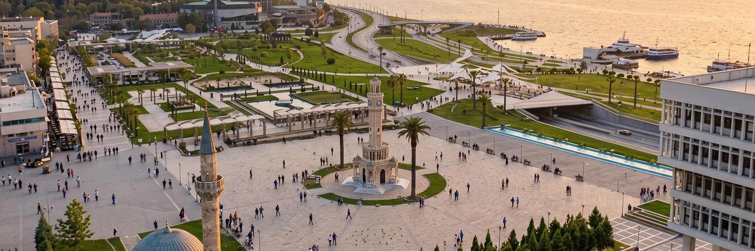 İzmir Saat Kulesi ve Konak Meydanı'nda Görülecekler
