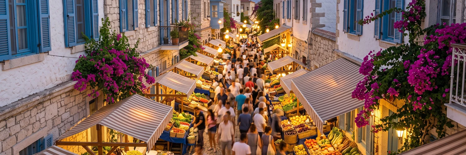 Alaçatı'nın Renkli Buluşma Noktası: Alaçatı Pazarı