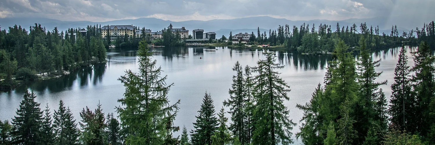 Slovakya Štrbské Pleso Gölü Ziyareti