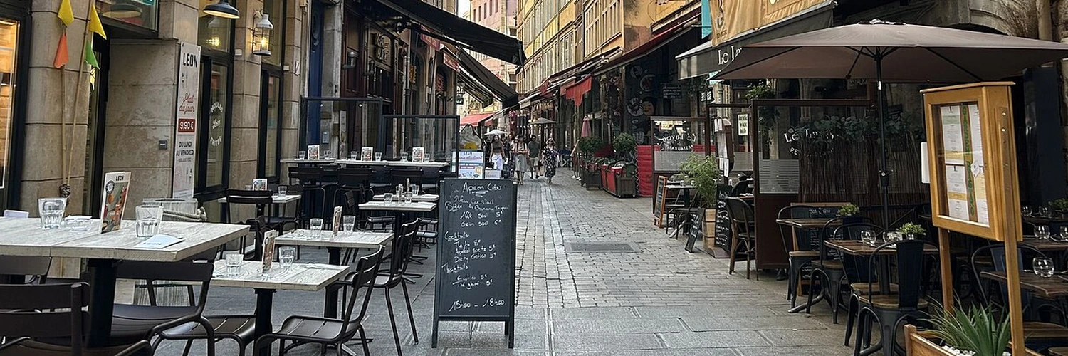 Lyon’da Akşam Keyfi Rue Mercière’de