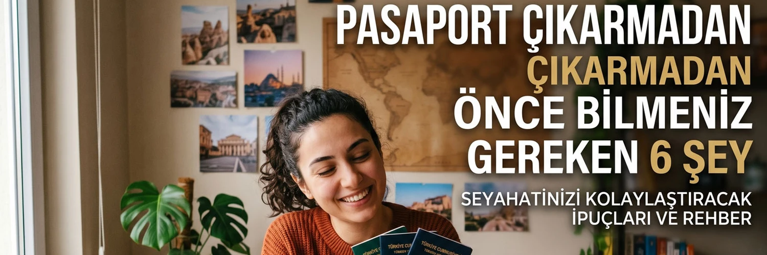 Pasaport Çıkarmadan Önce Bilmeniz Gereken 6 Şey