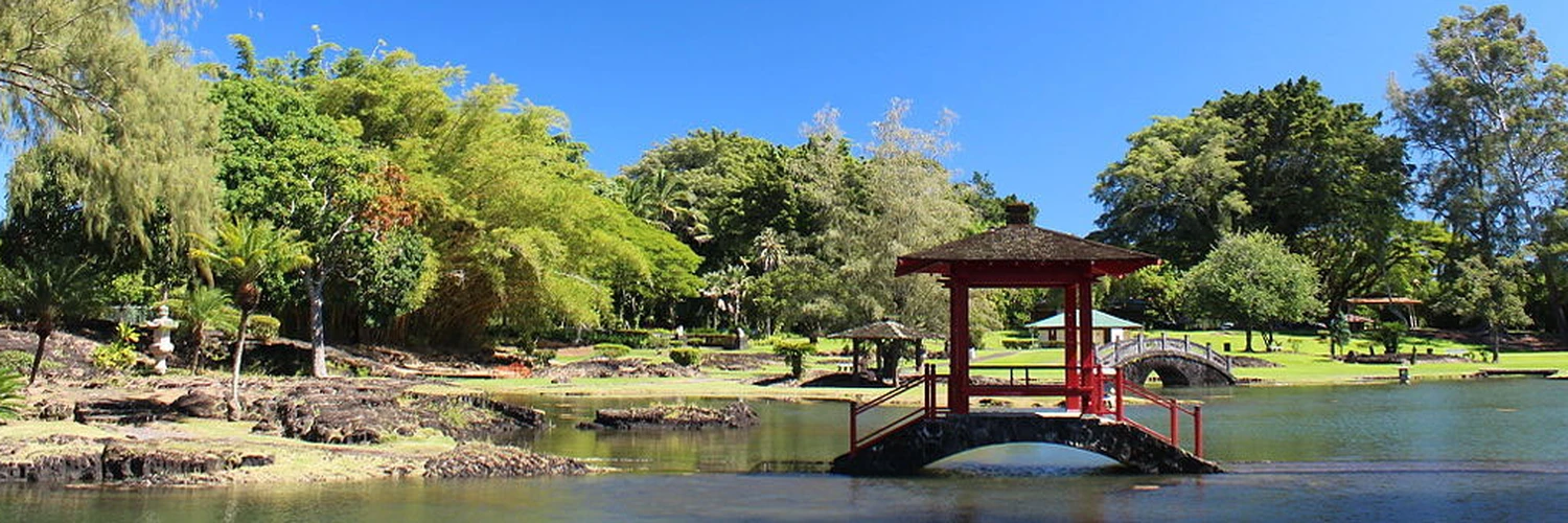 Liliʻuokalani Gardens: Japon Bahçesi ve Deniz Manzarası