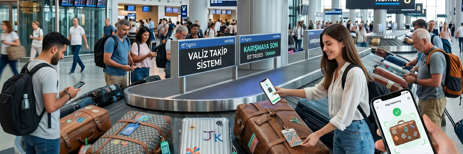 Havaalanında Valiz Karışmasını Önleyen Akıllı Çözümler