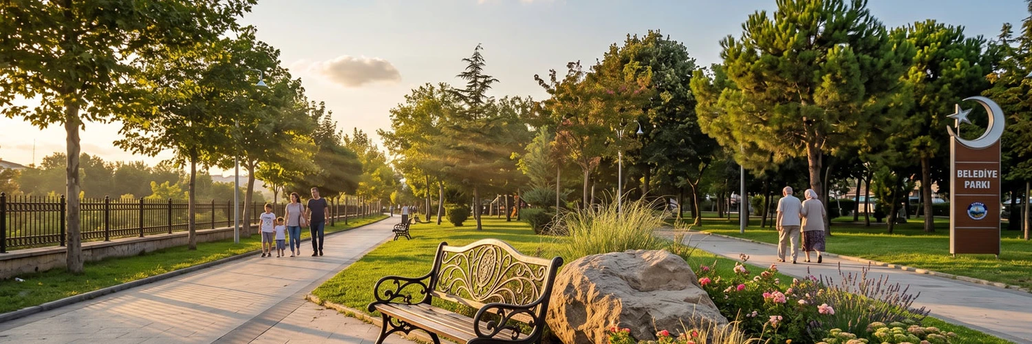 Avcılar'da Dinlenmek İçin Belediye Parkı