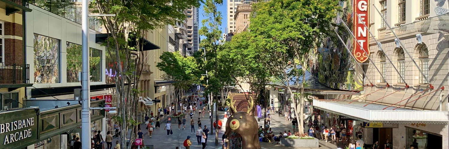 Brisbane’de Alışveriş: Queen Street Mall